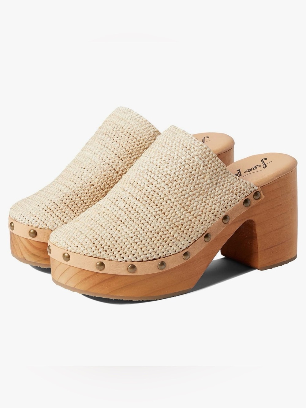 Free People Claudia Crochet Platform Clog NWOB 38 / 7.5
